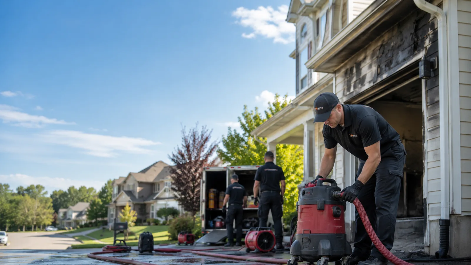Fire And Smoke Damage Restoration in Topeka, KS near me